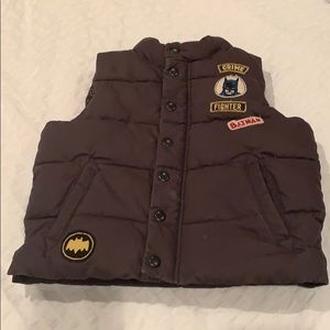 Batman puffer vest